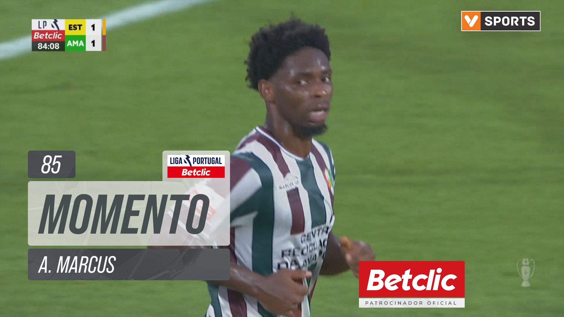 Estrela Amadora, Jogada, A. Marcus aos 85'