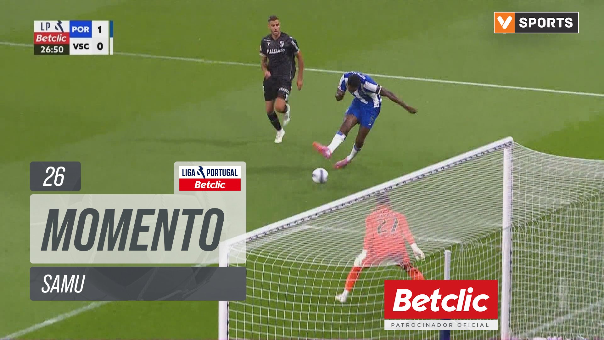 FC Porto, Jogada, Samu aos 26'