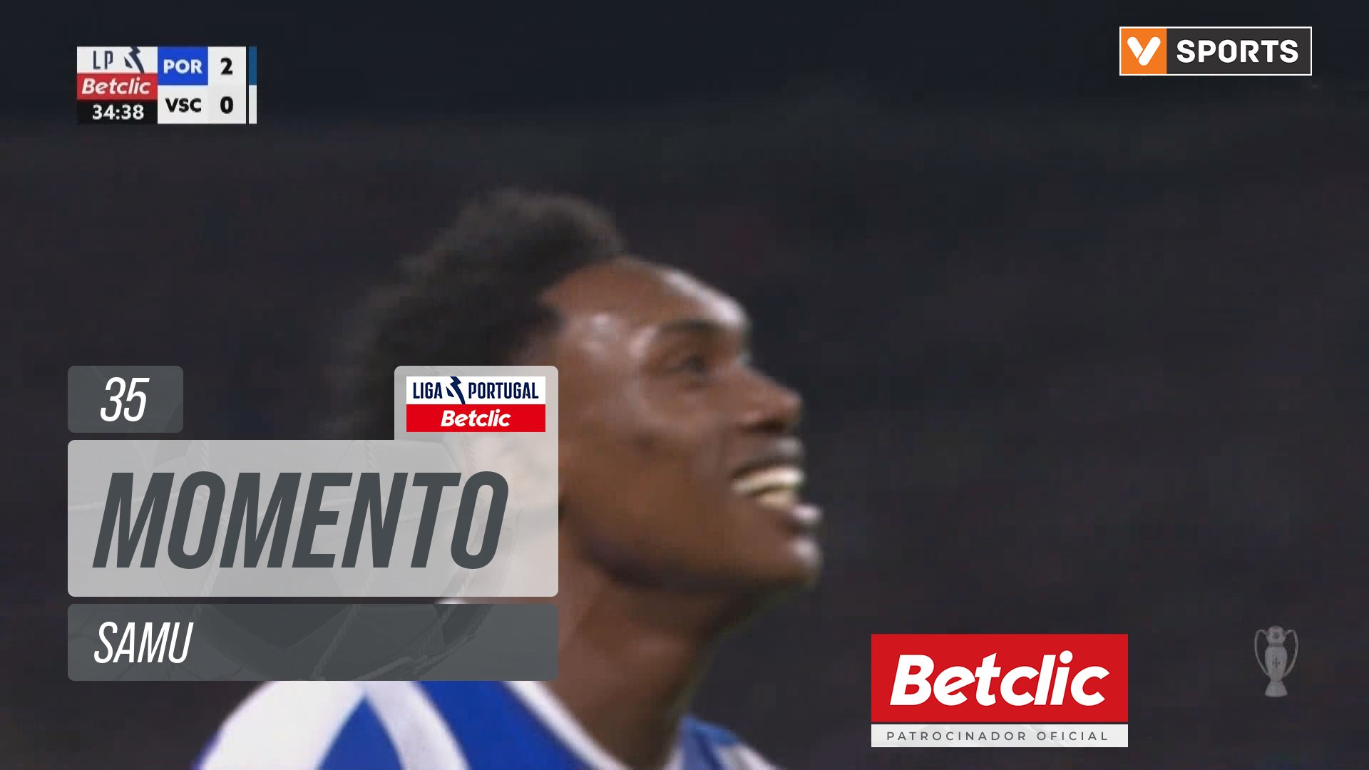 FC Porto, Jogada, Samu aos 35'