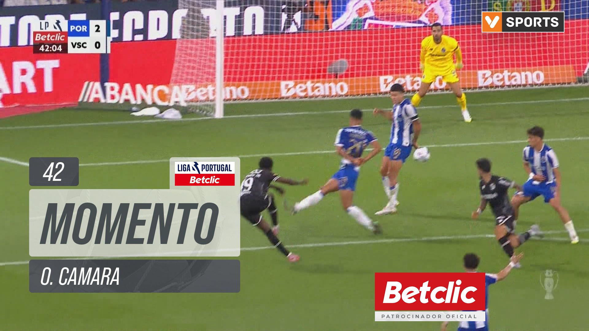 Vitória SC, Jogada, O. Camara aos 42'
