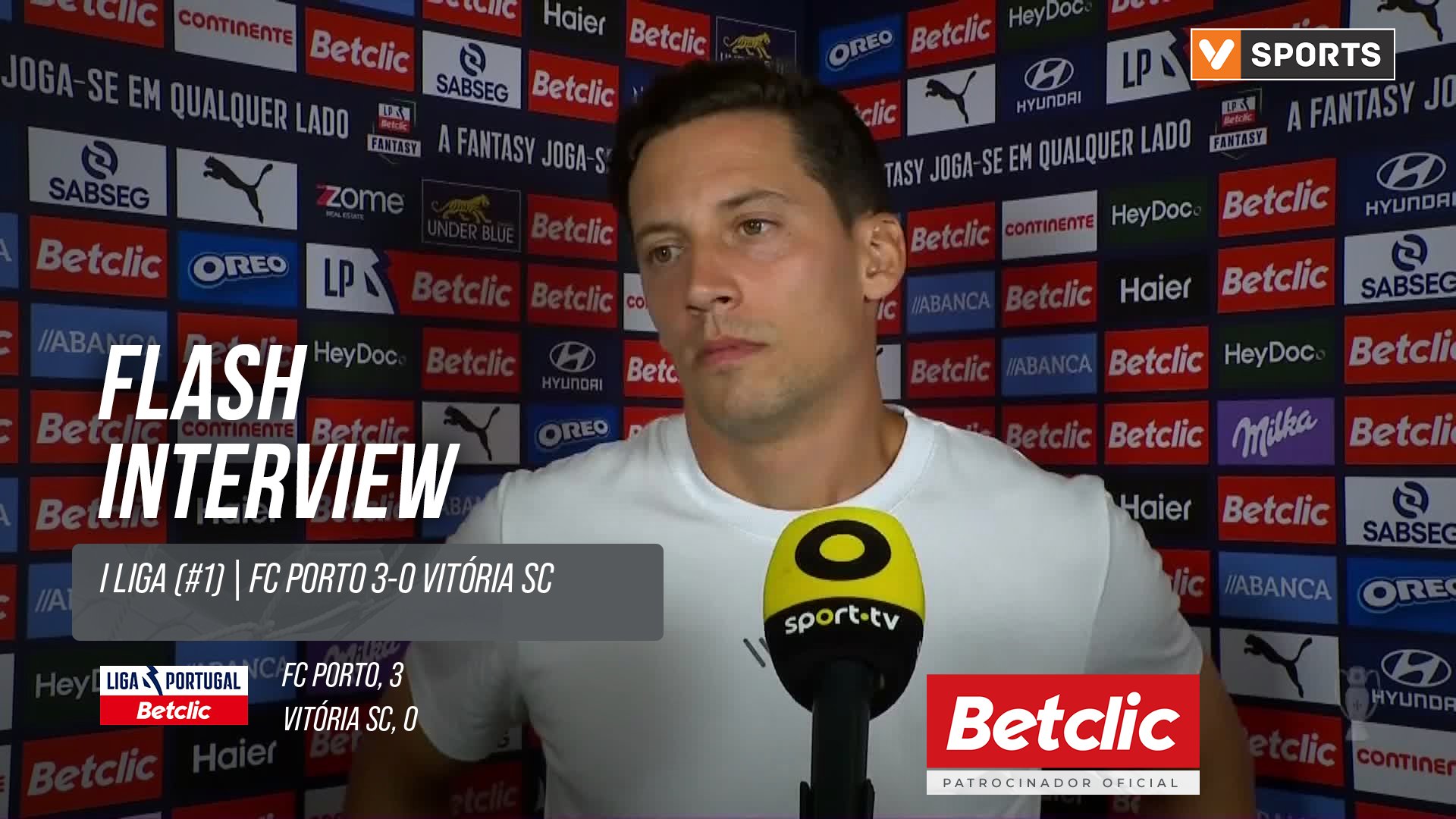 I Liga (#1) | FC Porto 3-0 Vitória SC: Flash Interview Luís Pinto