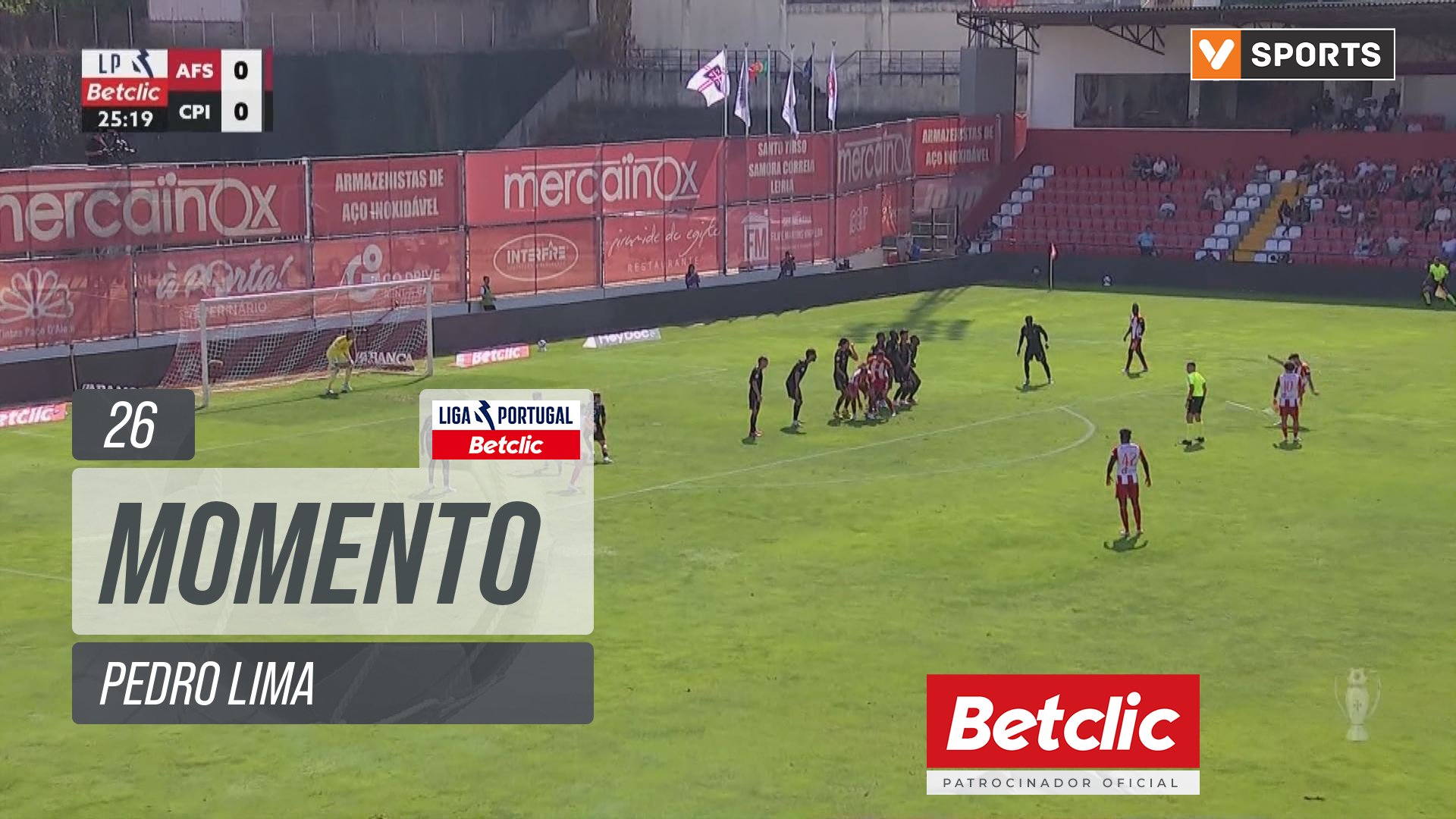 AVS, Jogada, Pedro Lima aos 26'