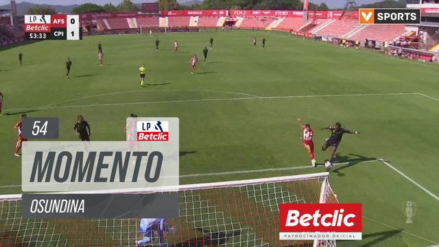 Casa Pia, Jogada, Osundina aos 54'