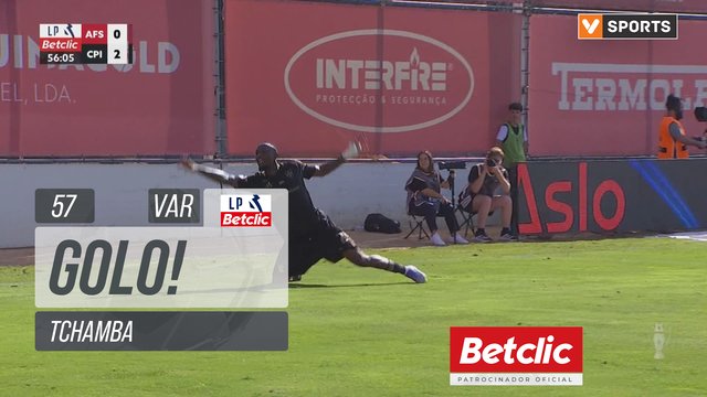 GOLO! Casa Pia, Tchamba aos 57', AVS 0-2 Casa Pia