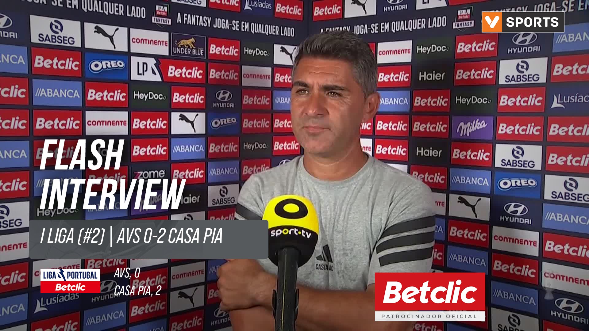 I Liga (#2) | AVS 0-2 Casa Pia: Flash Interview Alexandre Santana