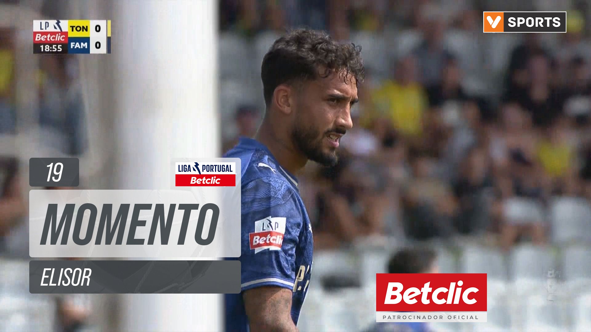 Famalicão, Jogada, Elisor aos 19'