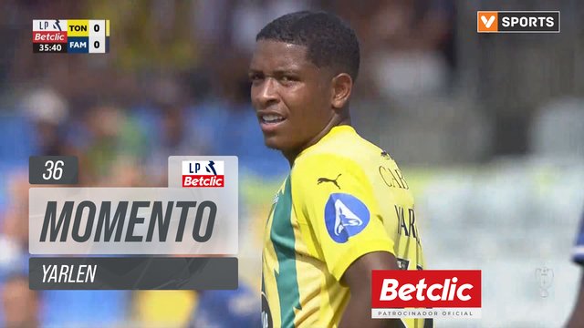 Tondela, Jogada, Yarlen aos 36'