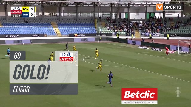 GOLO! Famalicão, Elisor aos 69', Tondela 0-1 Famalicão