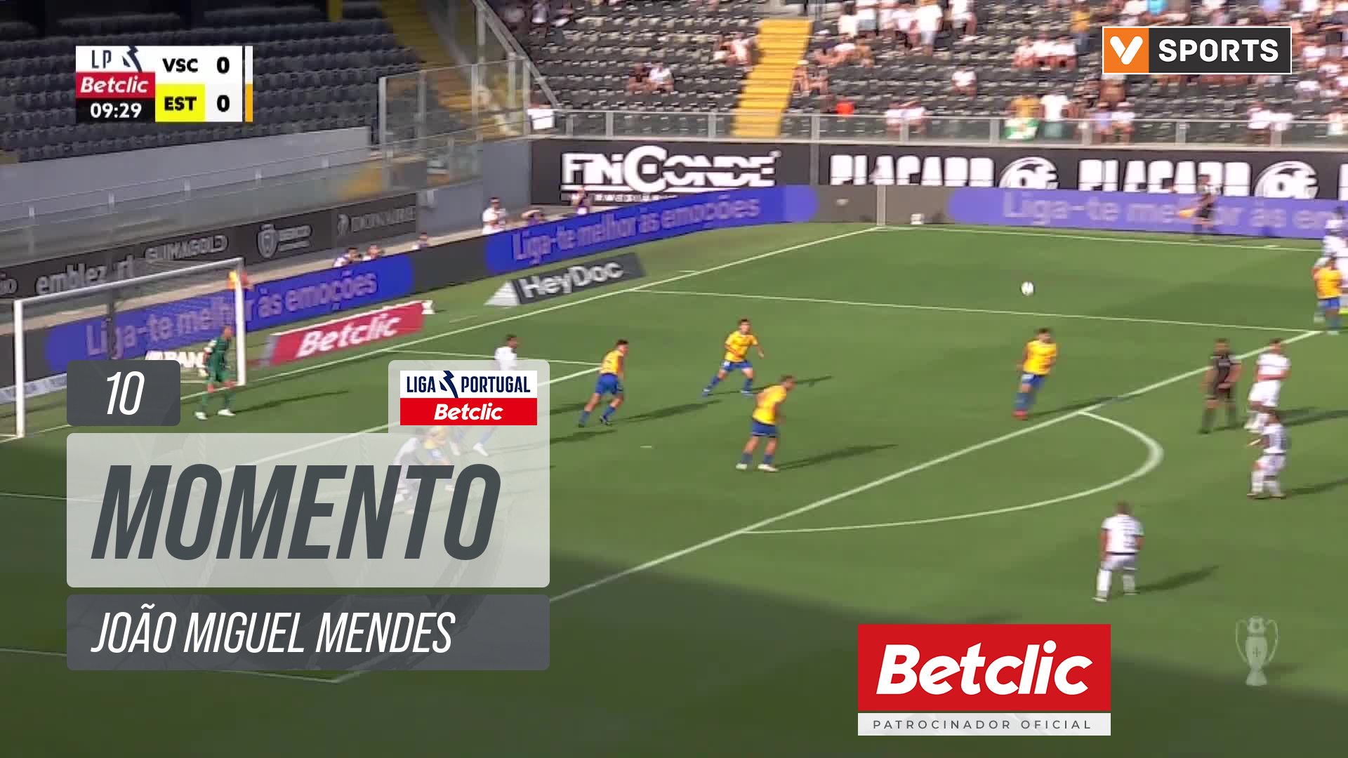 Vitória SC, Jogada, João Miguel Mendes aos 10'