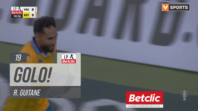 GOLO! Estoril, R. Guitane aos 19', Vitória SC 0-1 Estoril