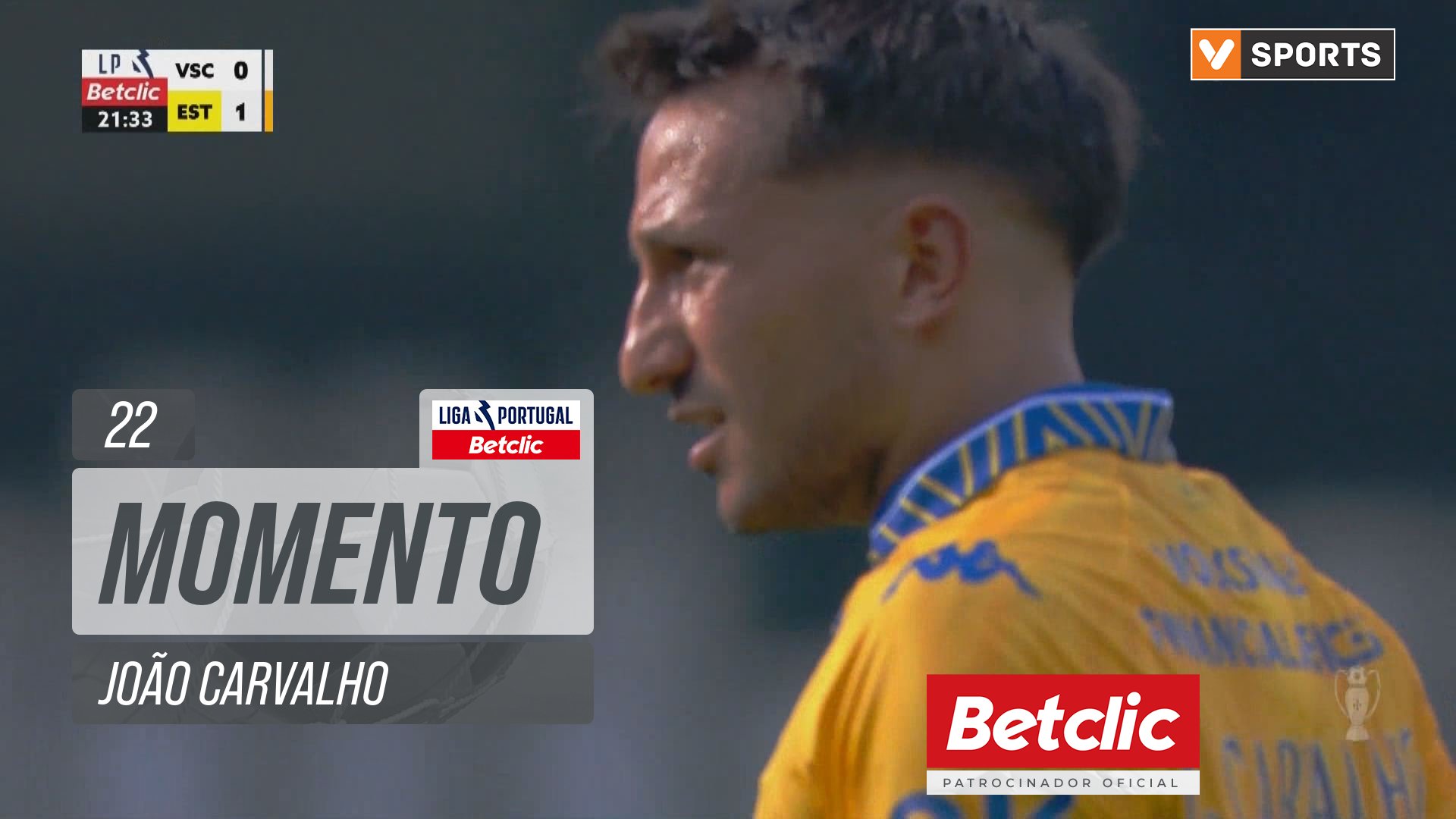 Estoril, Jogada, João Carvalho aos 22'