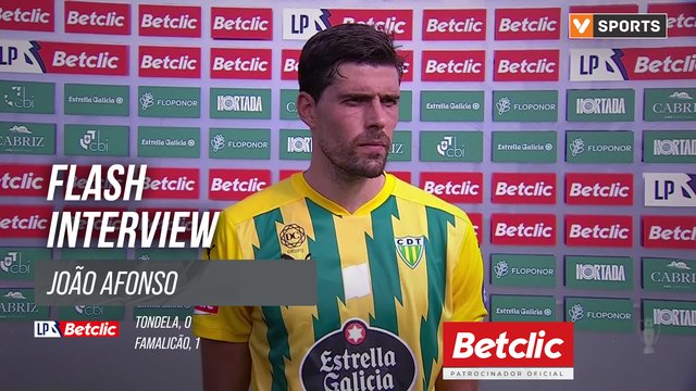 I Liga (#2) | Tondela 0-1 Famalicão: Flash Interview João Afonso