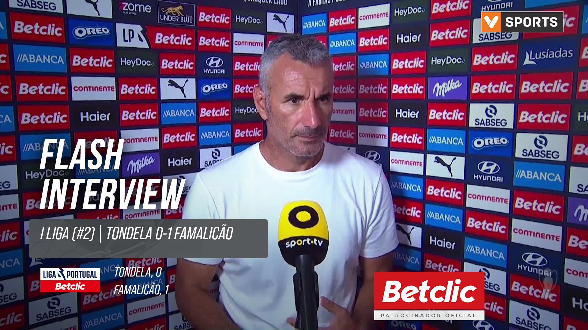 I Liga (#2) | Tondela 0-1 Famalicão: Flash Interview Ivo Vieira