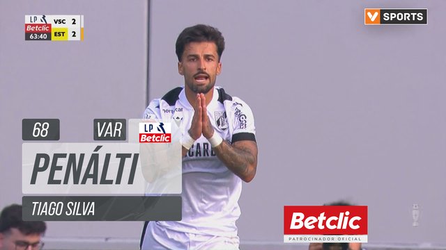 Vitória SC, Penálti, Tiago Silva aos 68'