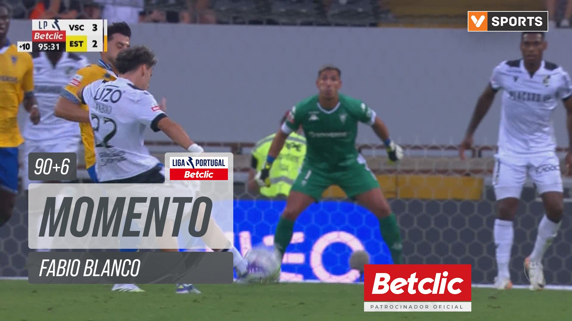 Vitória SC, Jogada, Fabio Blanco aos 90'+6'