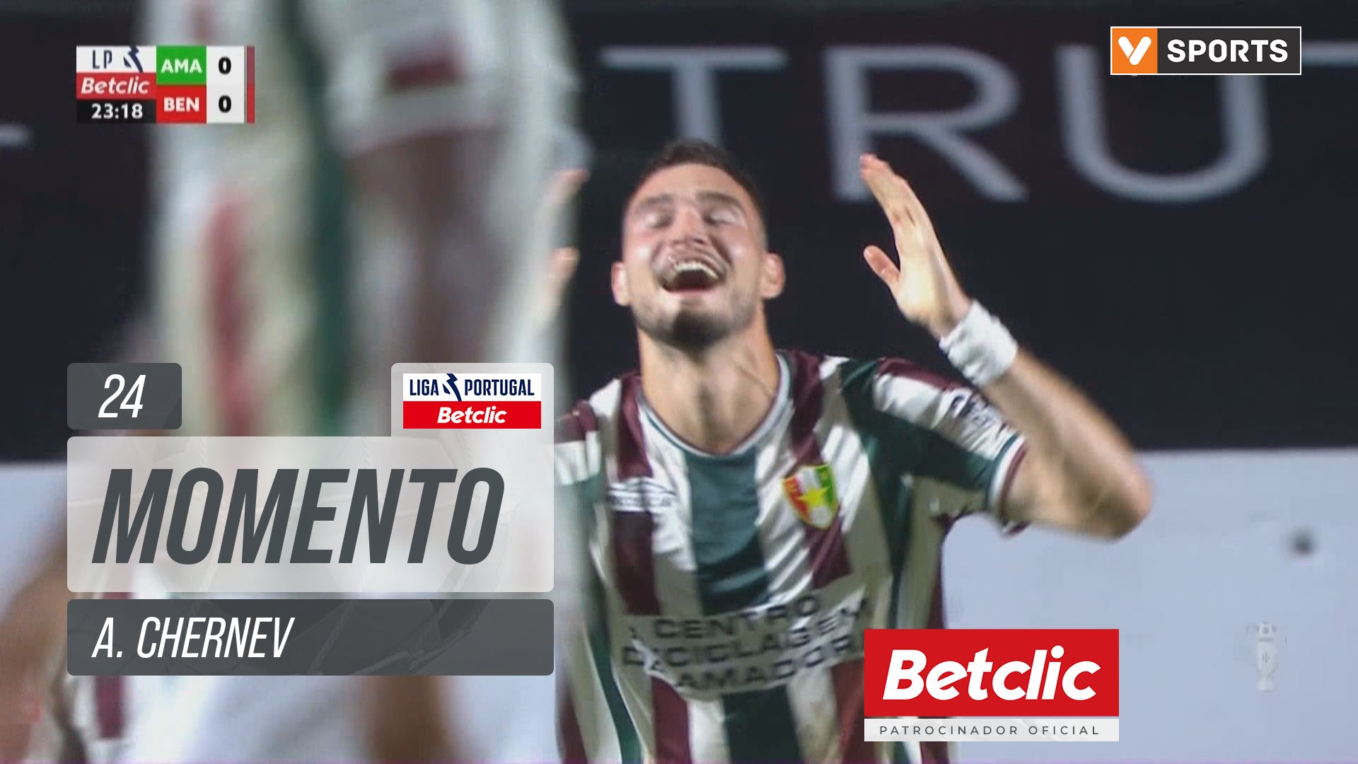 Estrela Amadora, Jogada, A. Chernev aos 24'