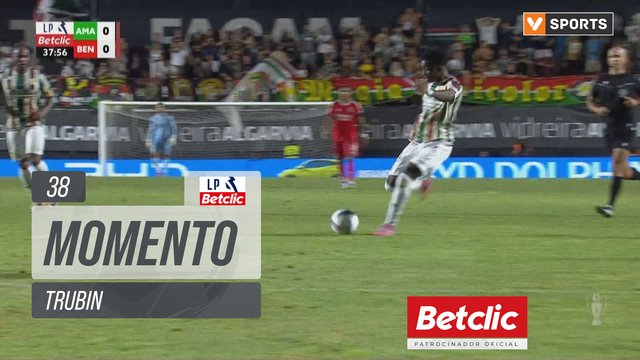 Benfica, Jogada, Trubin aos 38'