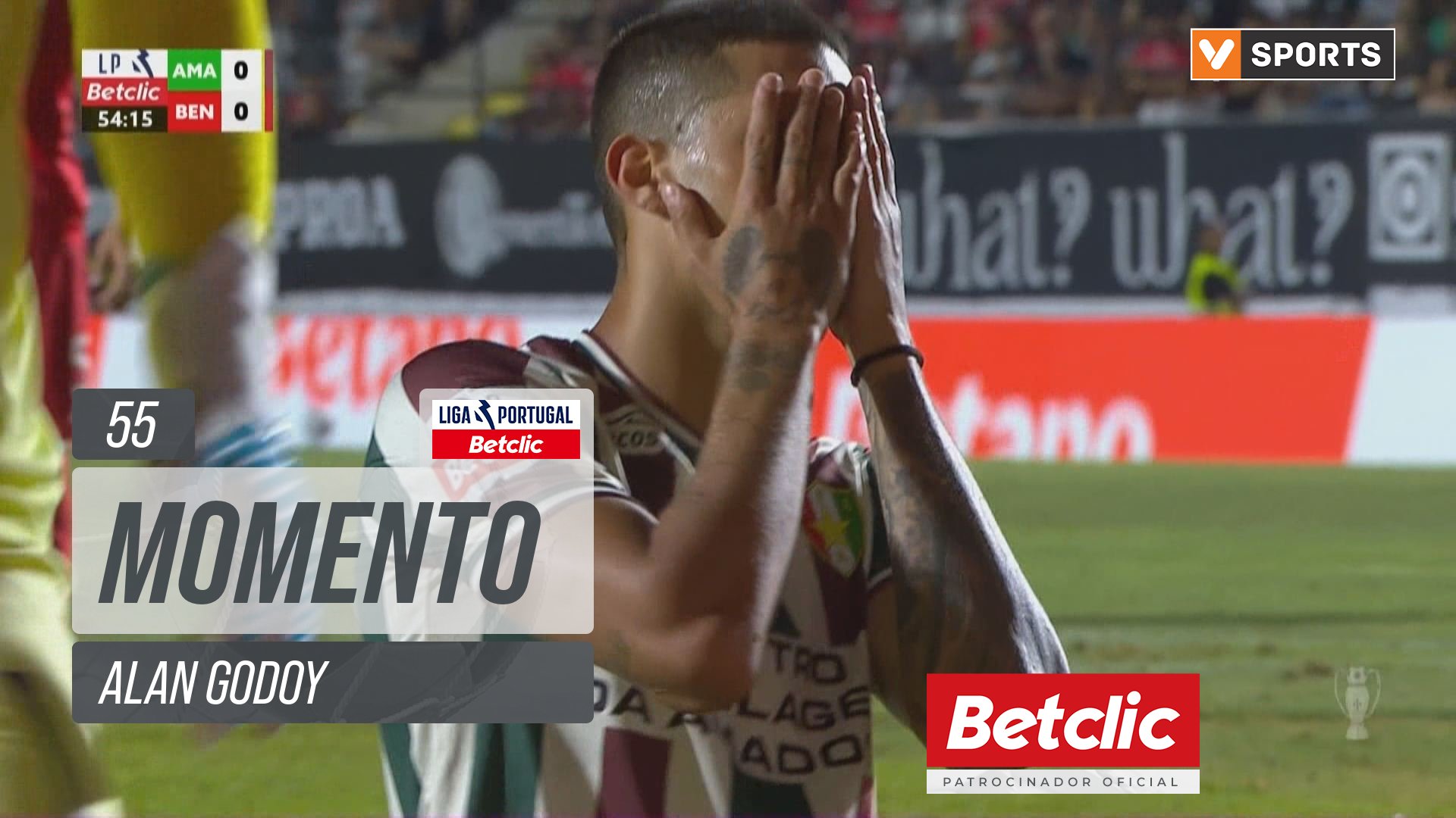 Estrela Amadora, Jogada, Alan Godoy aos 55'