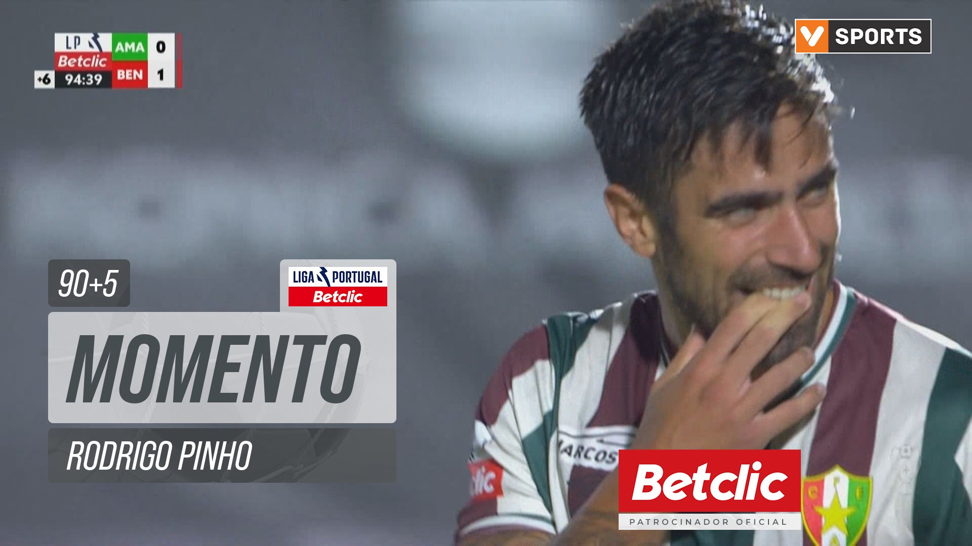 Estrela Amadora, Jogada, Rodrigo Pinho aos 90'+5'