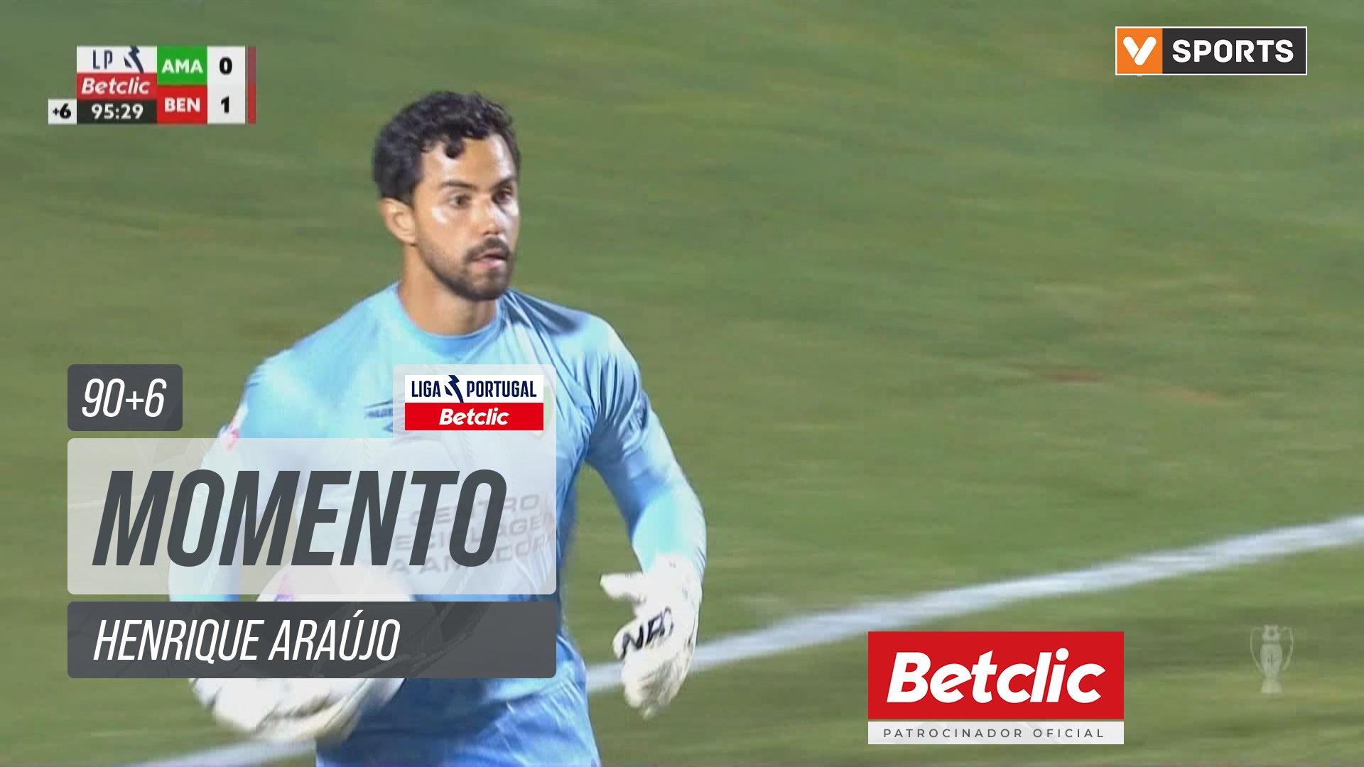 Benfica, Jogada, Henrique Araújo aos 90'+6'