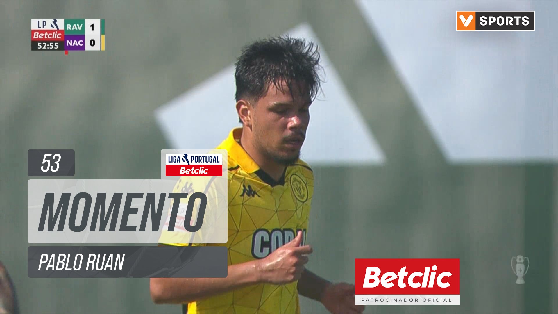 Nacional, Jogada, Pablo Ruan aos 53'