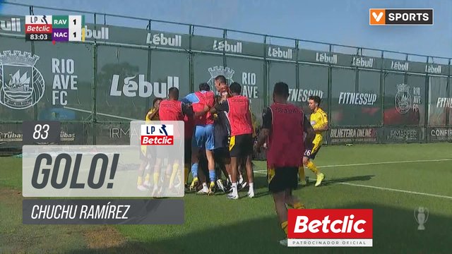 GOLO! Nacional, Chuchu Ramírez aos 83', Rio Ave 1-1 Nacional