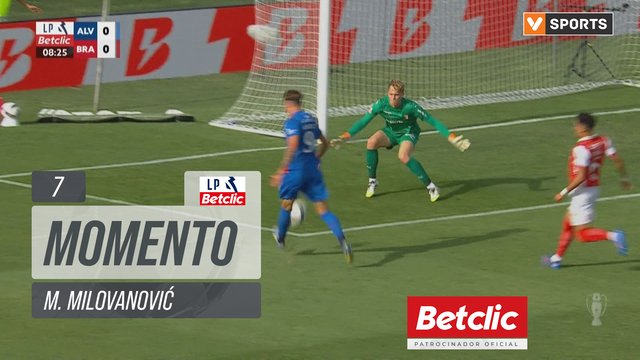 Alverca, Jogada, M. Milovanović aos 7'