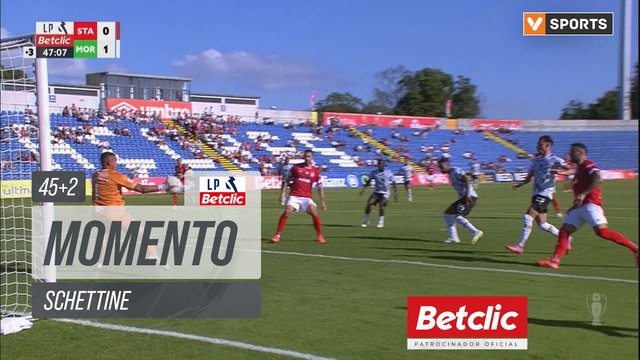 Moreirense, Jogada, Schettine aos 45'+2'