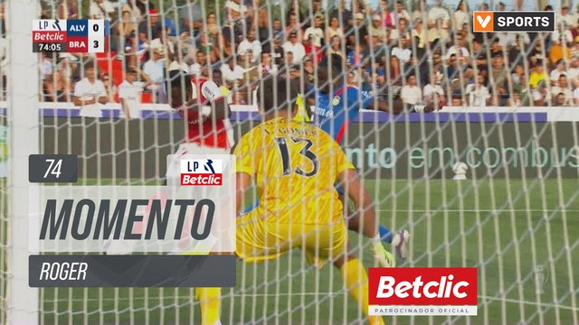 Braga, Jogada, Roger aos 74'