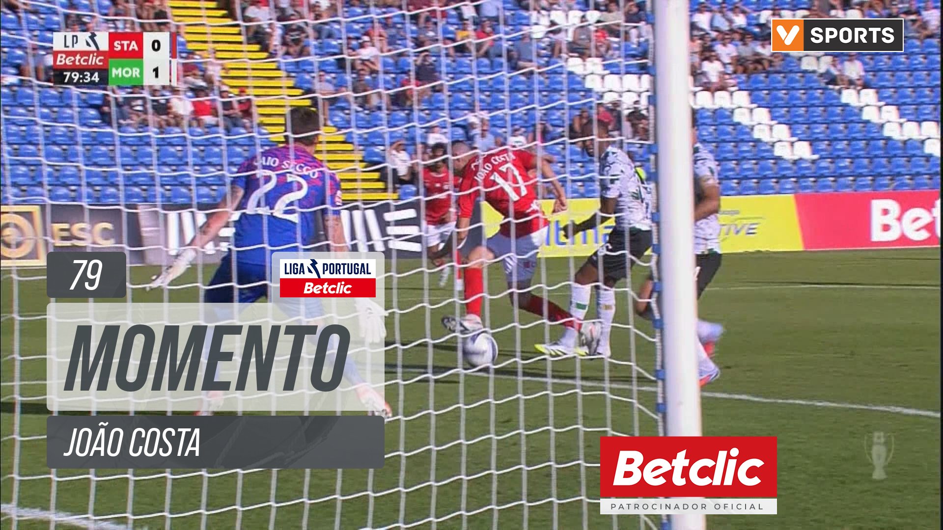 Santa Clara, Jogada, João Costa aos 79'