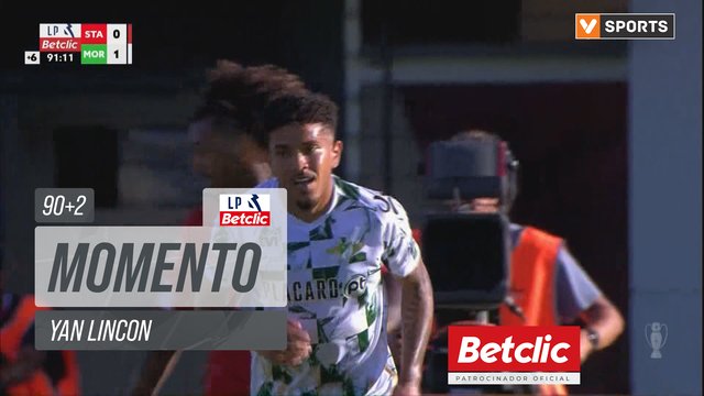 Moreirense, Jogada, Yan Lincon aos 90'+2'