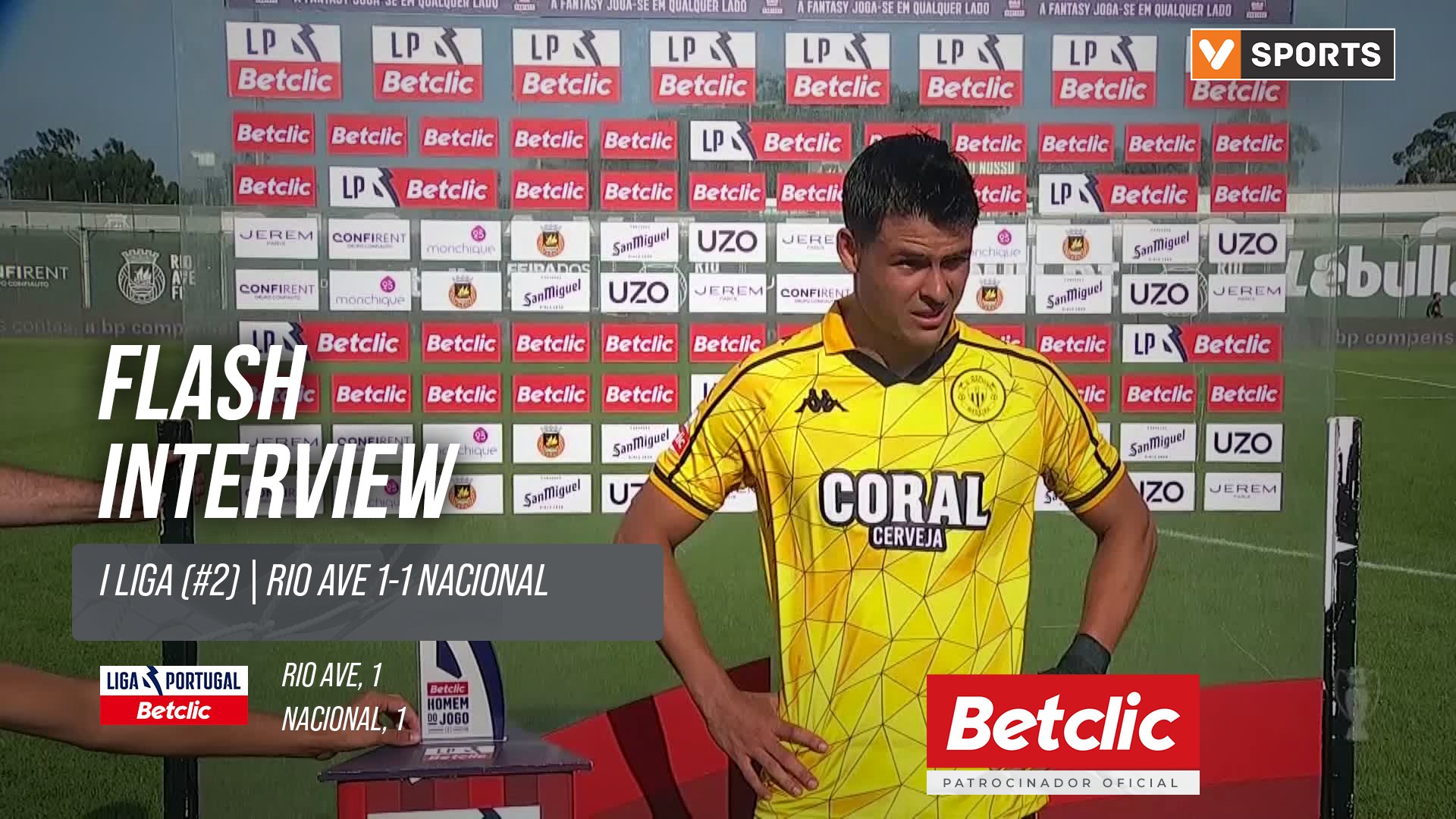 I Liga (#2) | Rio Ave 1-1 Nacional: Flash Interview Chuchu Ramírez