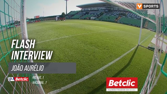 I Liga (#2) | Rio Ave 1-1 Nacional: Flash Interview João Aurélio