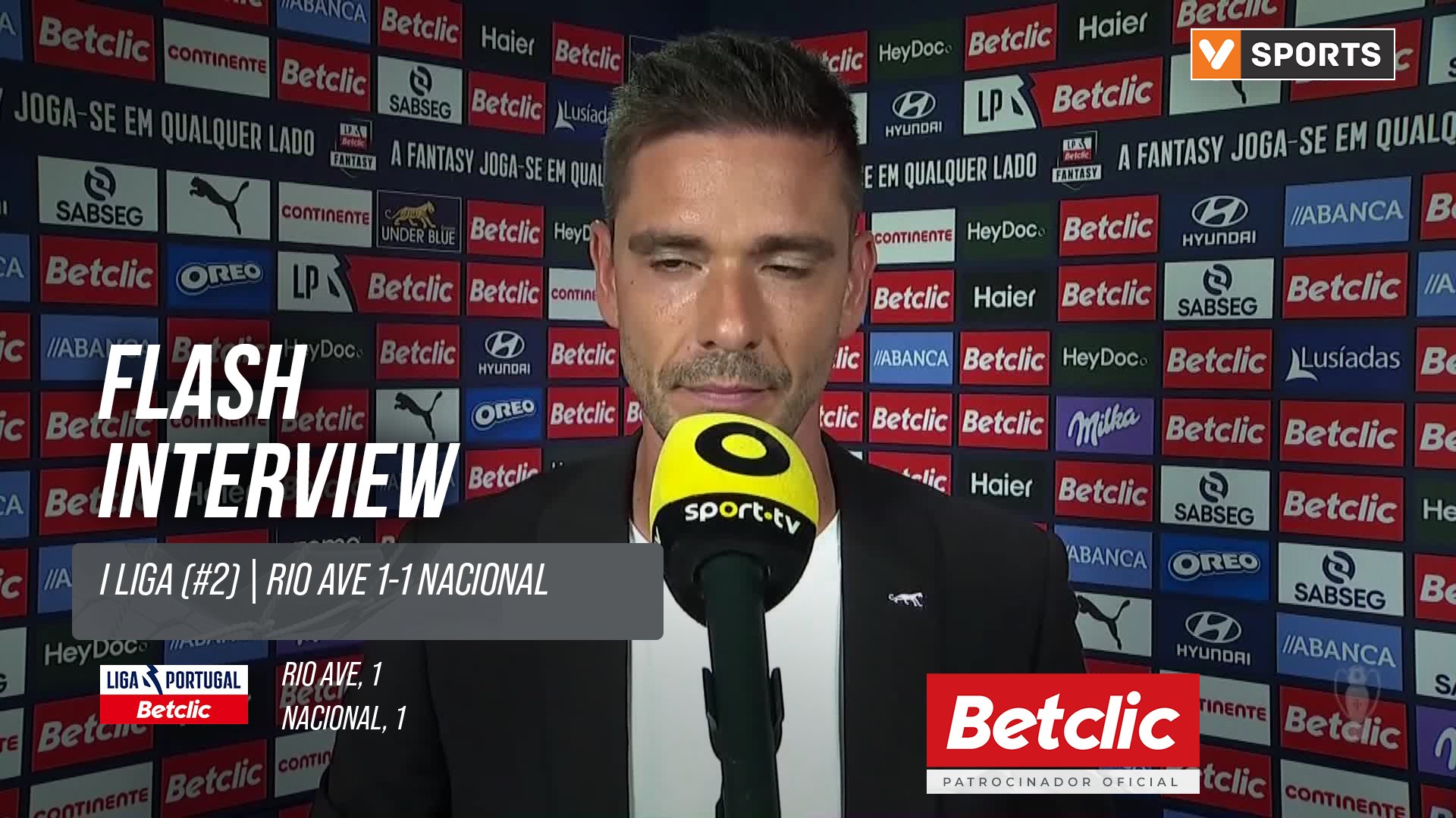 I Liga (#2) | Rio Ave 1-1 Nacional: Flash Interview Tiago Margarido