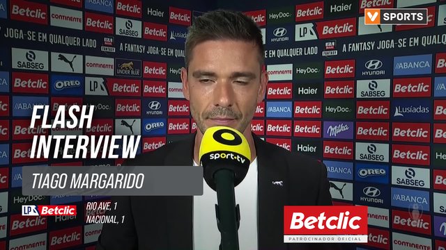 I Liga (#2) | Rio Ave 1-1 Nacional: Flash Interview Tiago Margarido