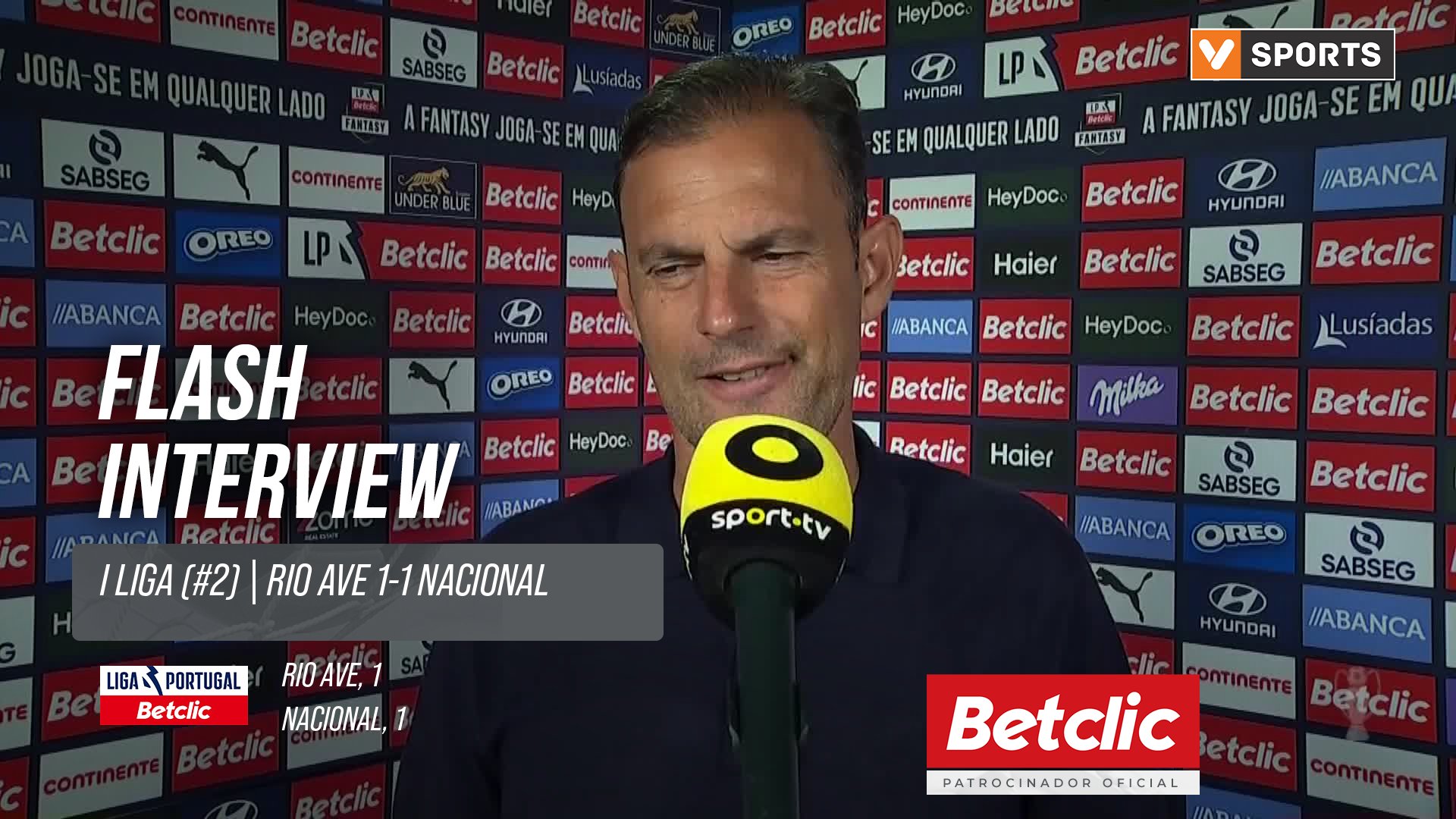 I Liga (#2) | Rio Ave 1-1 Nacional: Flash Interview S. Sylaidopoulos