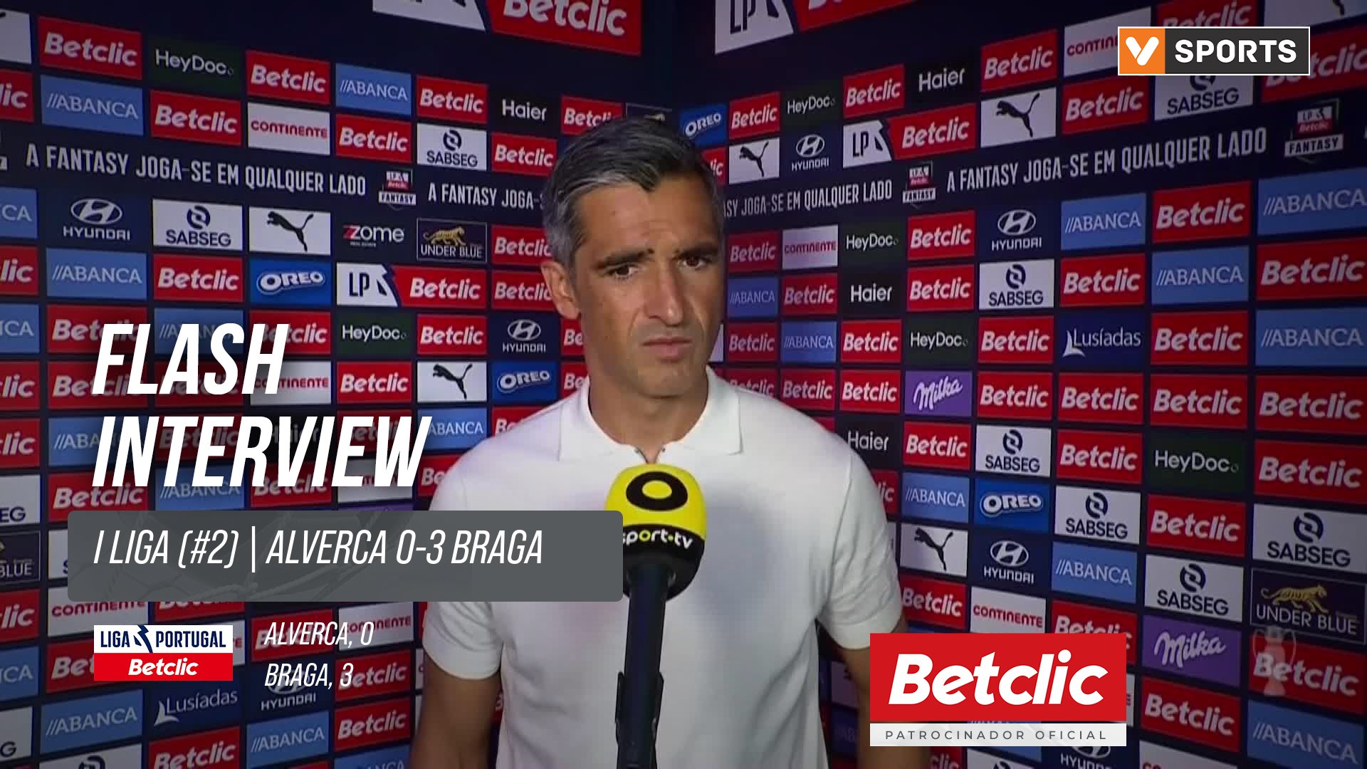 I Liga (#2) | Alverca 0-3 Braga: Flash Interview Custódio