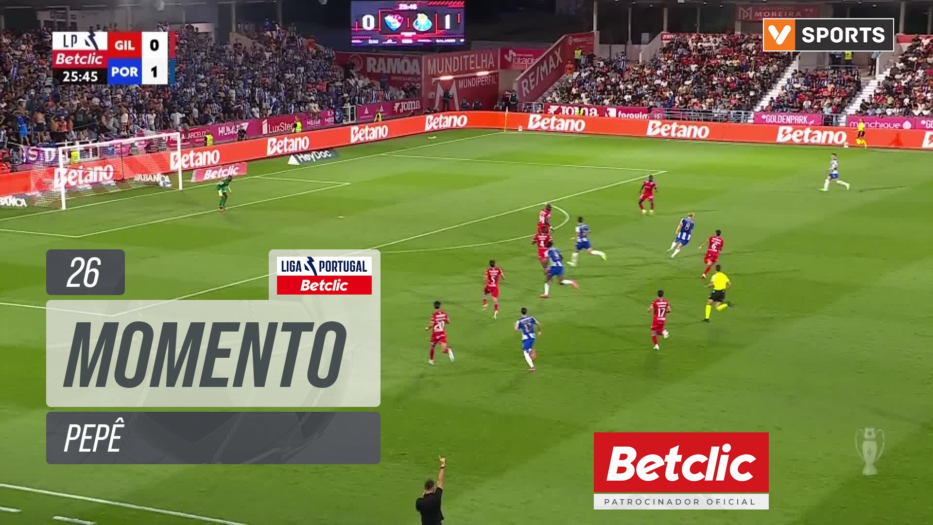 FC Porto, Jogada, Pepê aos 26'