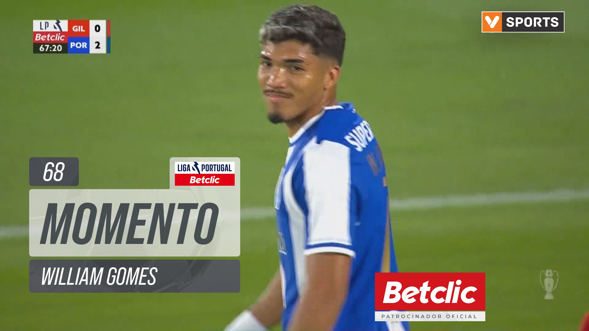 FC Porto, Jogada, William Gomes aos 68'