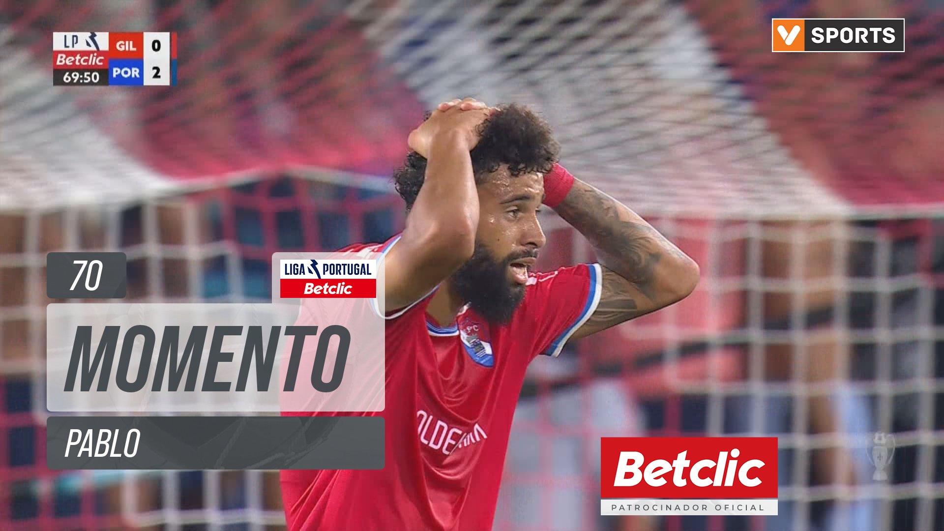 Gil Vicente, Jogada, Pablo aos 70'