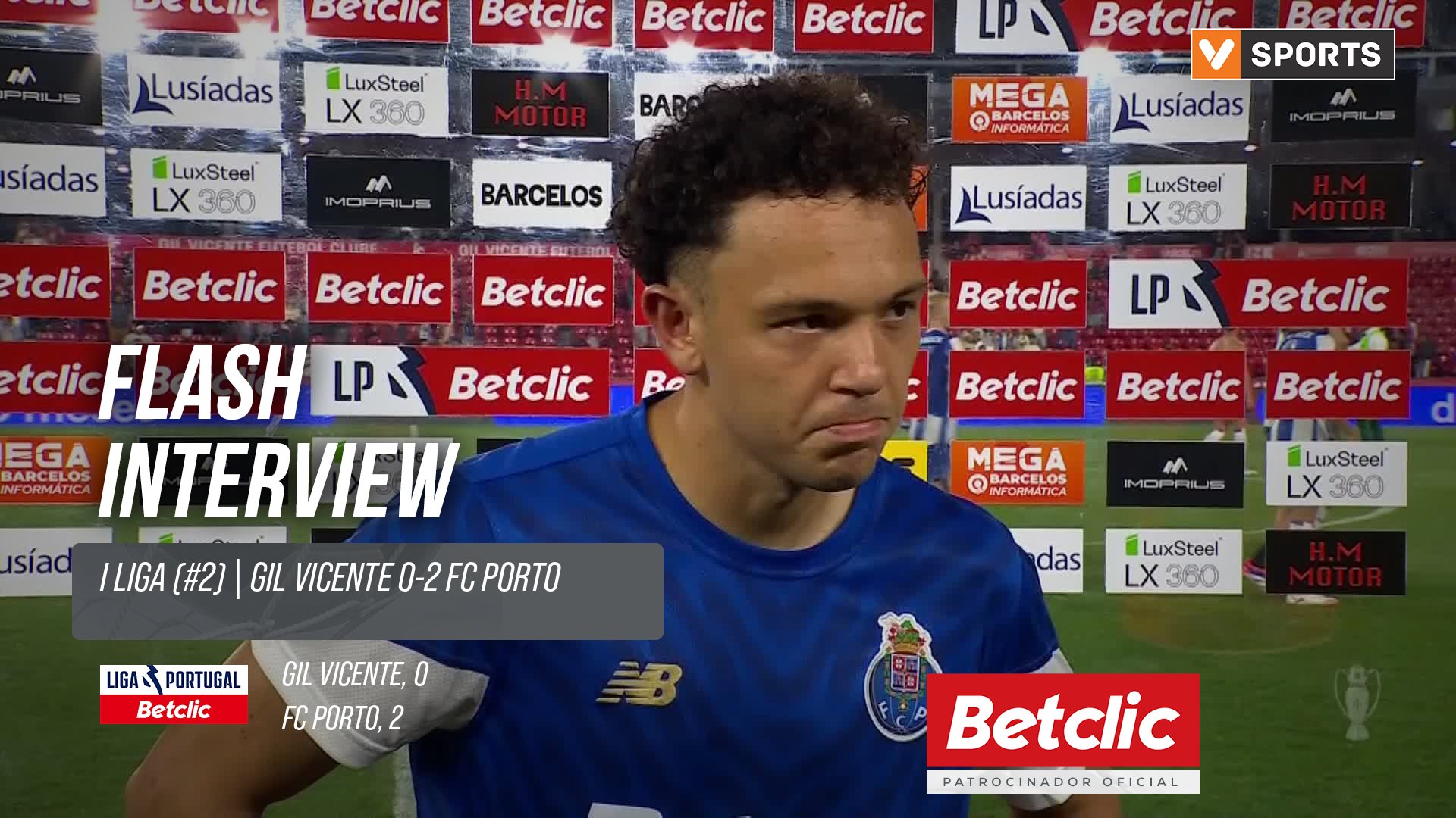 I Liga (#2) | Gil Vicente 0-2 FC Porto: Flash Interview Pepê