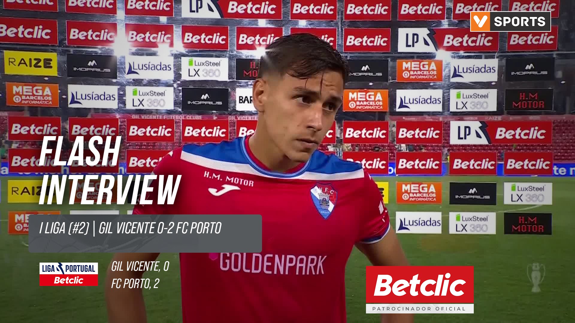 I Liga (#2) | Gil Vicente 0-2 FC Porto: Flash Interview Cáseres