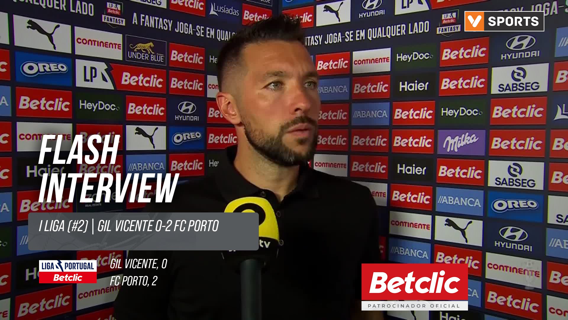 I Liga (#2) | Gil Vicente 0-2 FC Porto: Flash Interview Francesco Farioli