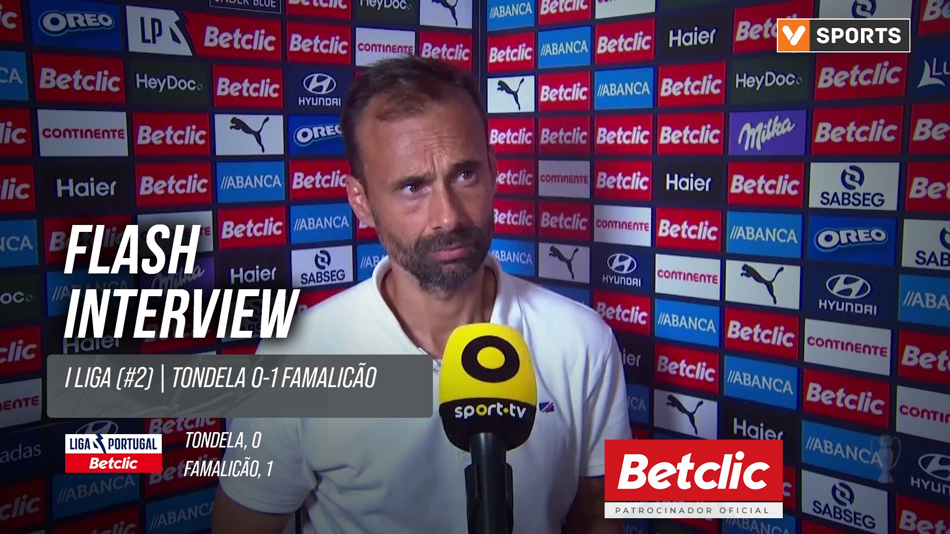 I Liga (#2) | Tondela 0-1 Famalicão: Flash Interview Hugo Oliveira