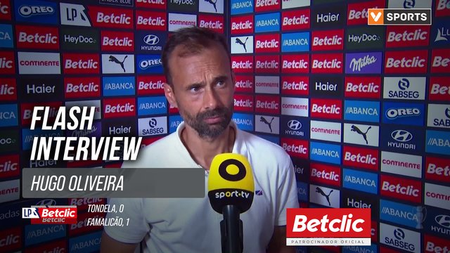 I Liga (#2) | Tondela 0-1 Famalicão: Flash Interview Hugo Oliveira