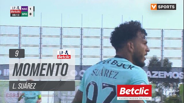 Sporting, Jogada, L. Suárez aos 9'