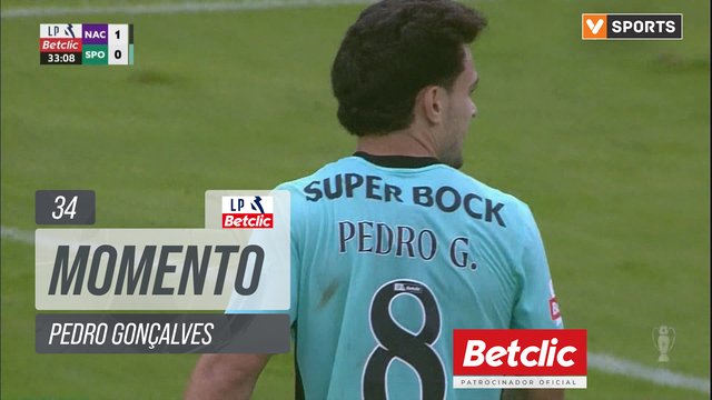 Sporting, Jogada, Pedro Gonçalves aos 34'