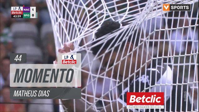 Nacional, Jogada, Matheus Dias aos 44'