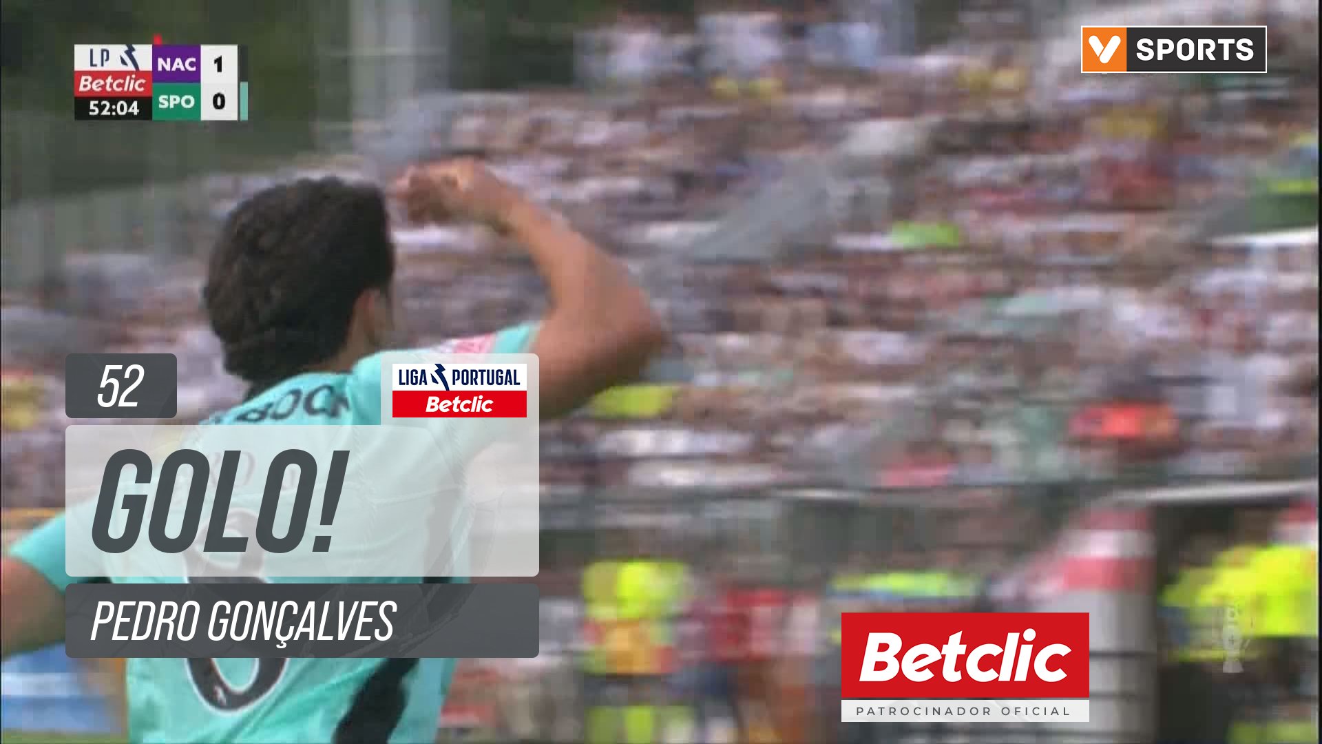 GOLO! Sporting, Pedro Gonçalves aos 52', Nacional 1-1 Sporting