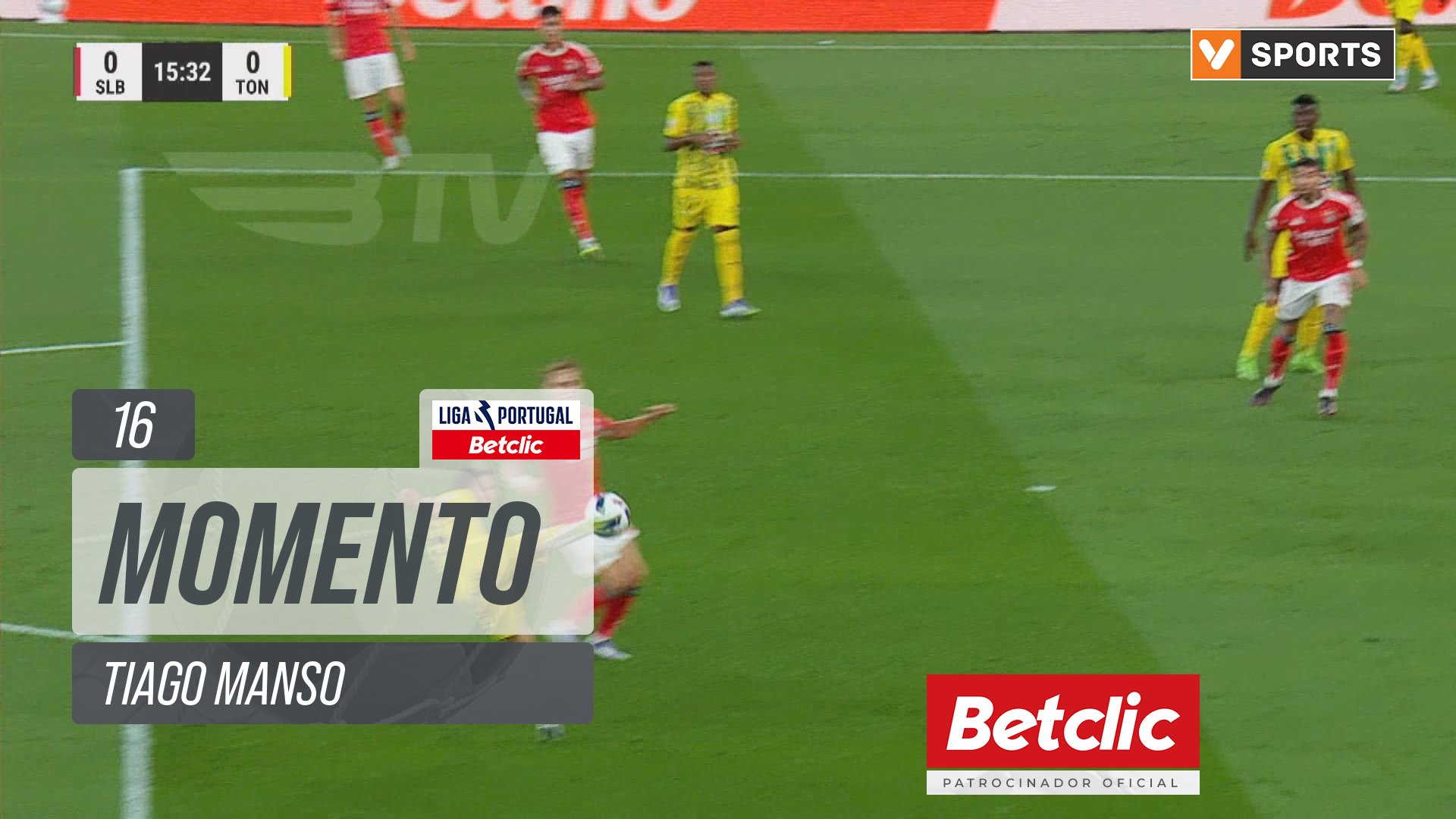 Tondela, Jogada, Tiago Manso aos 16'